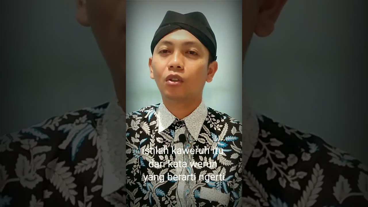 SAYA BUKAN KEJAWEN, AJARAN SAYA ISLAM, ILMU SAYA JAWA