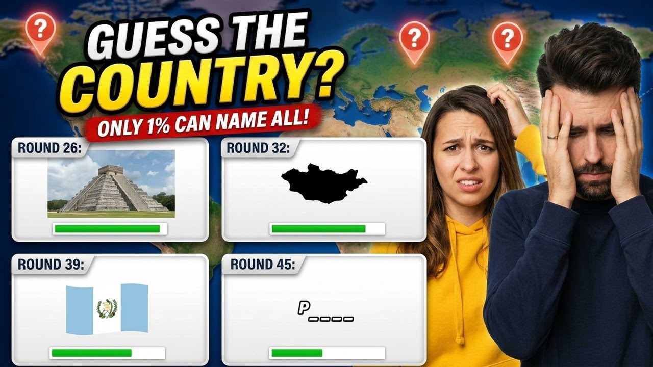 Guess the Country From Random Clues 2 | Only 1% Can Name All These ...