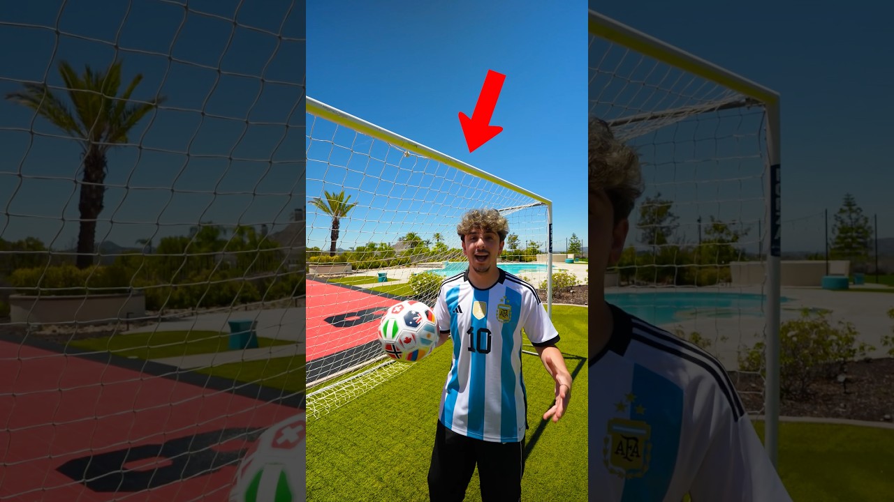 IMPOSSIBLE CROSSBAR SHOT!
