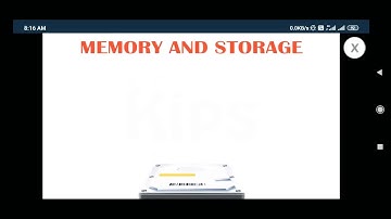#Memory and Storage Devices#Class - 4 Chapter - 2 Memory and Storage#