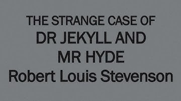 The Strange Case of Dr Jekyll and Mr Hyde by Robert Louis Stevenson | ASMR | Soft Spoken
