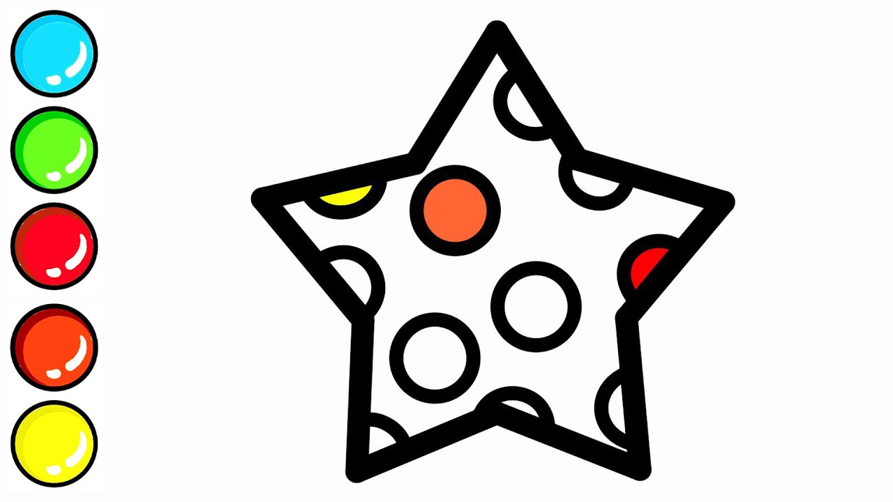 STAR POP IT drawing