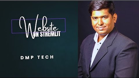 Create a FREE Website Using Python in 10 Minutes | Deploy with Streamlit