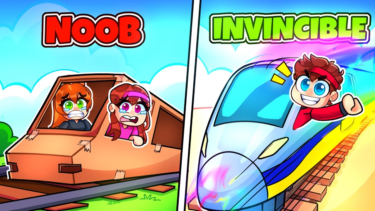 TRAIN à 1$ vs TRAIN à 999,999$ avec mes FANGIRLS sur Roblox !