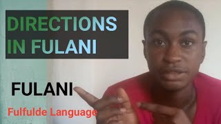Directions In Fulfulde Language Language Fulfulde