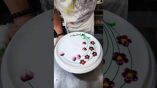 #KnowledgeSeedProject# Masterclass Tutorial Video on Jam Painting and Plate Decoration #Painting#art
