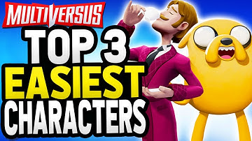 MultiVersus - Top 3 EASIEST Characters To Learn! (For Beginners)