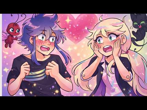 This was NOT supposed to happen… 😳 | Miraculous AU ° #adrinette #genderswap