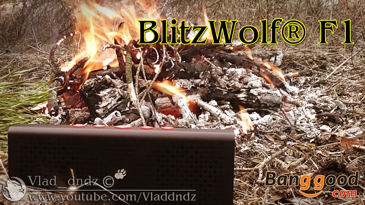 Обзор колонки - BlitzWolf® F1 | Banggood