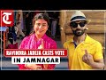Lok Sabha Elections Phase 3: Cricketer Ravindra Jadeja casts vote in Gujarat’s Jamnagar