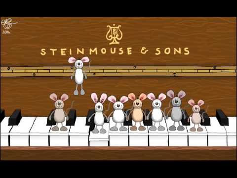 Happy Birthday Musical Mice - played on the piano