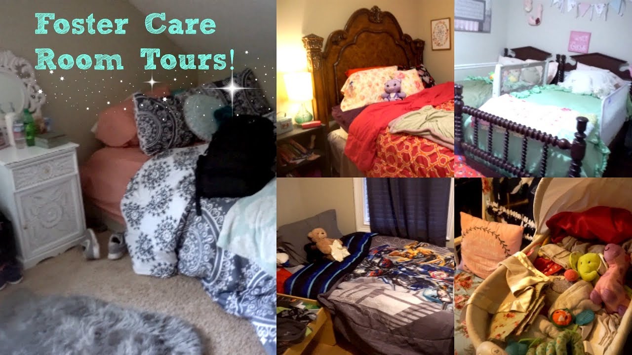FOSTER CARE ROOM TOURS| 5 ROOMS! - YouTube