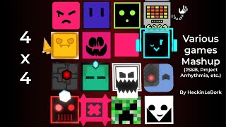 4 X 4 (Various Games Mashup)|By Heckinlebork