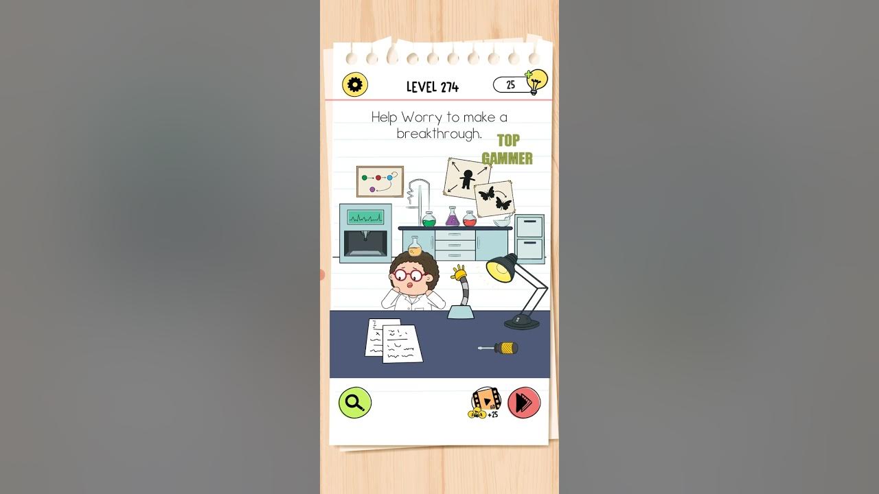 brain test 4 level 274 gameplay walkthrough Solution YouTube