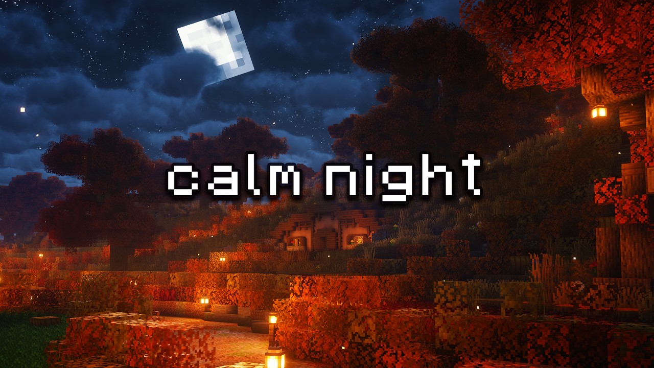 🍂 rest easy, the night is calm... (minecraft music & ambience) - YouTube