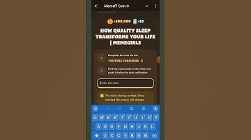 How Quality Sleep Transforms Your Life | MemeGirls | MemeFi Code |