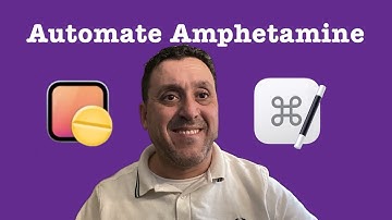 Automate Amphetamine for Mac with Keyboard Maestro