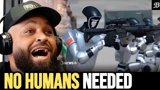 China’s Robot Army Simulation vs U.S. Soldiers… WAR IS CHANGING