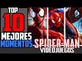 Top 10: Mejores Momentos en Juegos de SPIDER-MAN