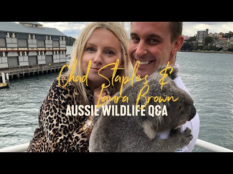 Aussie wildlife with Zookeeper Chad & Laura Brown| LIVE from Aus, Featherdale Sydney Wildlife Park