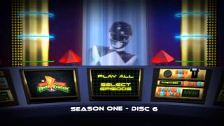'Shout! Factory': 'Mighty Morphin Power Rangers': Season 1: Volume # 2 - DVD Menu - [HD] - (Disc 6)