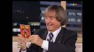 CARLITOS BALA recibiendo su nuevo disco LO MEJOR DE MI REPERTORIO -  SUSANA GIMENEZ (2008)
