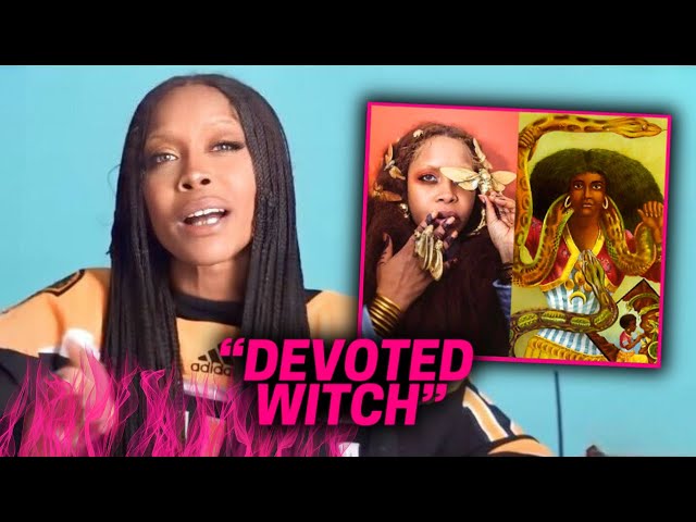 Erykah Badu Reveals Why She Can't Marry Men | Witch Rituals? class=