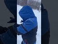 #canada #icefishing Bugun og‘lim ilk bor muz ustida baliq ovlashni o‘rganmoqda. Qalin qor #snowfish