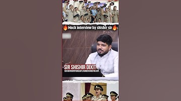 Mock Interview MNS Aspirant by shishir dixit sir at centurion defence academy #mns2023 #mnscoaching