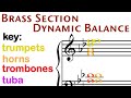 Orchestration Tip: Brass Section Dynamic Balance