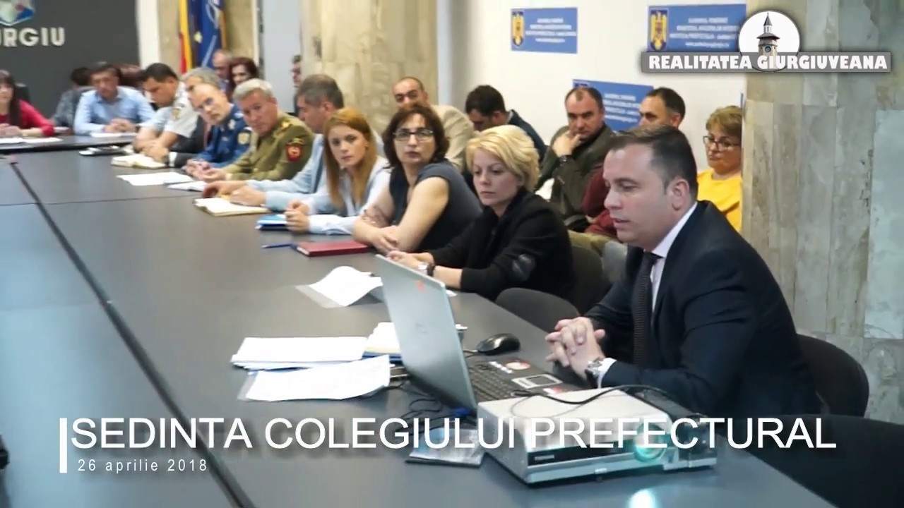 SEDINTA COLEGIULUI PREFECTURAL 26.04.2018 realitatea tv emisiuni