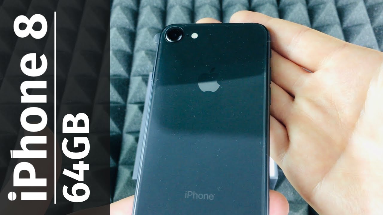 Iphone 8 64gb Space Gray 4 7 Inch Display Unboxing Youtube