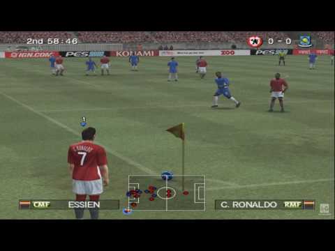 Pro Evolution Soccer 2008 PS2 Gameplay HD