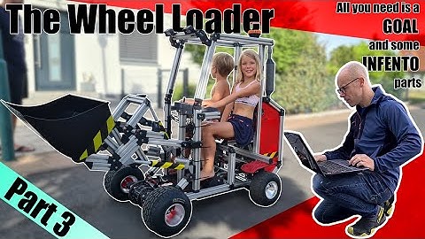 INFENTO Wheel Loader pt. 3 of 4: Lights, Exhaust, Liftarm