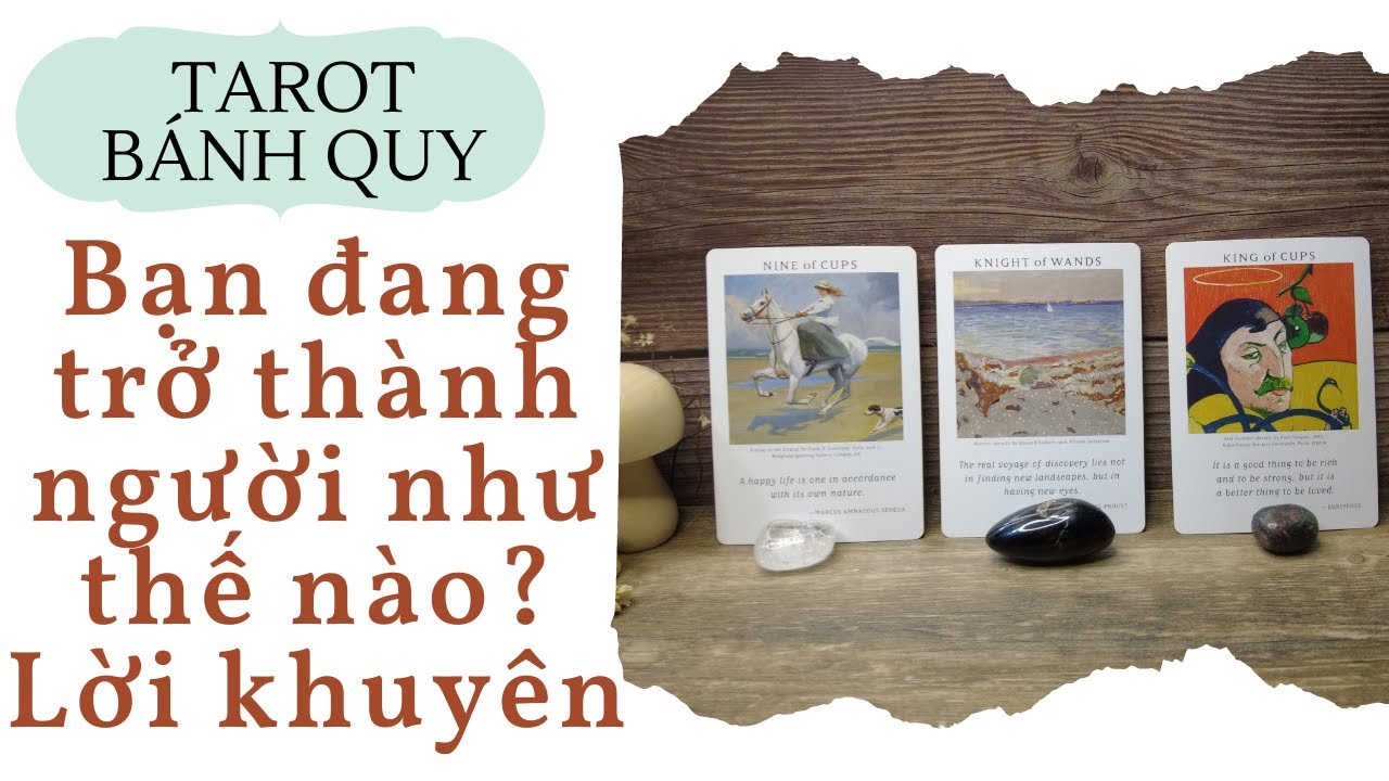 Bạn đang trở thành người như thế nào? Lời khuyên - Chọn 1 tụ bài từ Tarot bánh quy