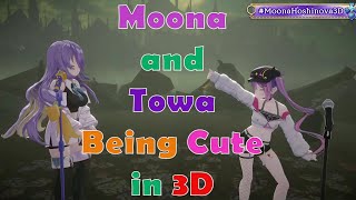Moona and Towa just Being Cute in Moona 3D!!