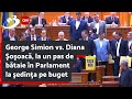 George simion vs diana ooac la un pas de btaie n parlament la edina pe buget