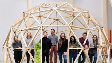 This dome is made of waste