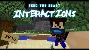 FTB INTERACTIONS 2.0 Logistic Pipes, liquid management and automated crafting and processing! EP16