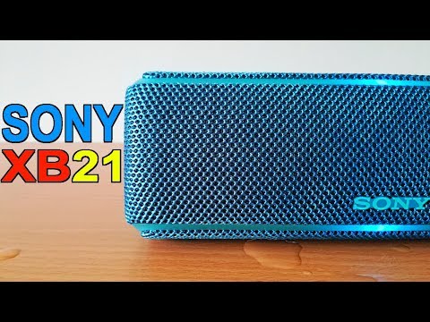 SONY XB-21 - Обзор Портативной Колонки. Review Sony Bluetooth Speaker