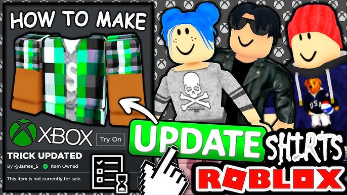 make you 20 high quality roblox clothing templates