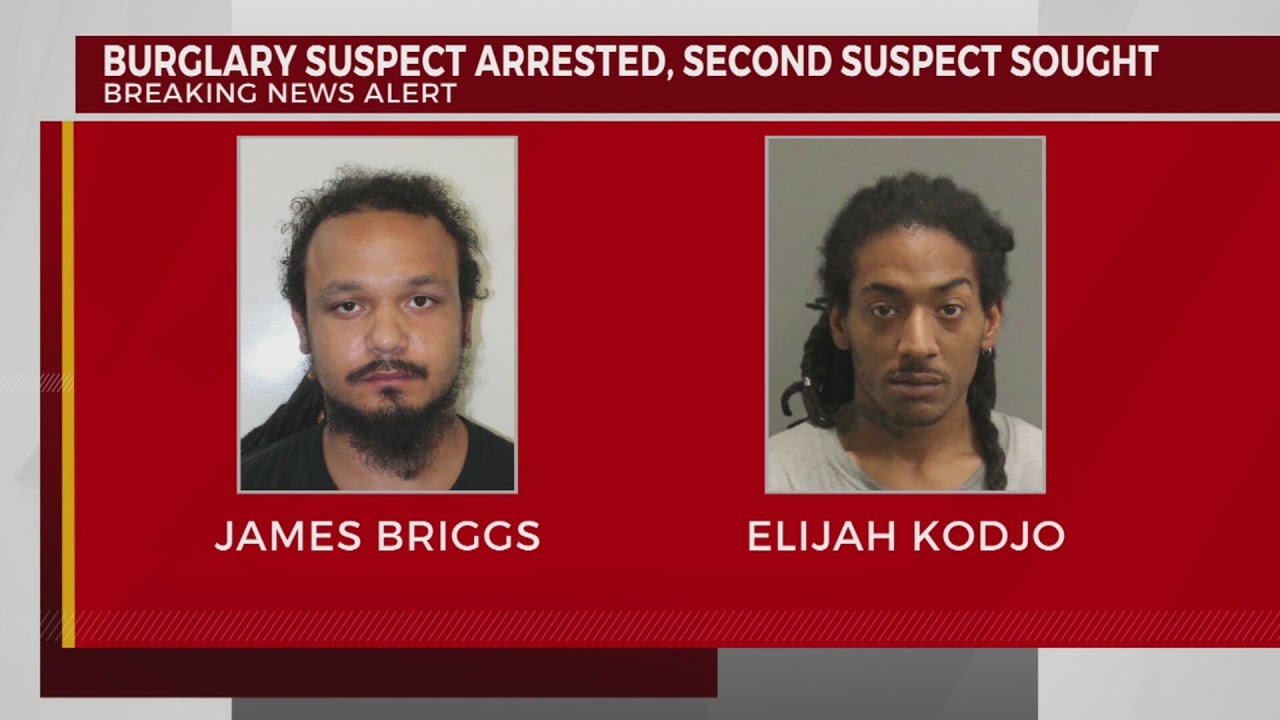 Burglary suspect arrested after breaking into 'wrong house' - YouTube