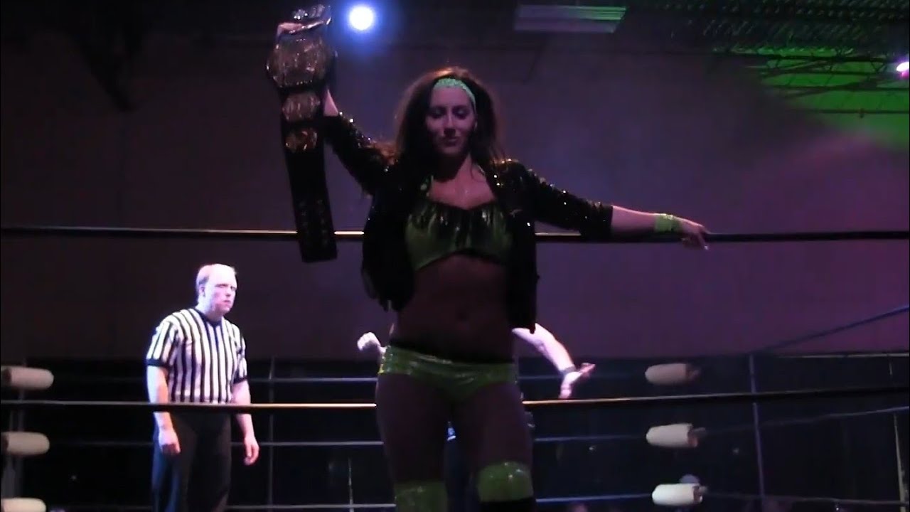 Santana Garrett vs Andrea NWA World Women's Championship Match - ACW Luck Of The Irish 2015