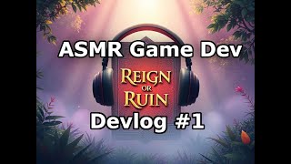 ASMR Coding a Card-Swipe Kingdom Game | Love2D Devlog #1 (No Talking)