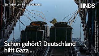 Schon Gehört? Deutschland Hilft Gaza Renate Dillmann Nds-Podcast 05.08.2025