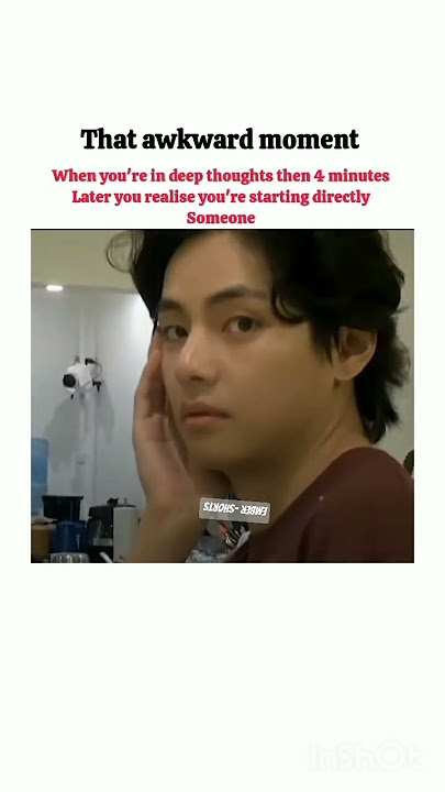 that awkward moment #kpop #bts
