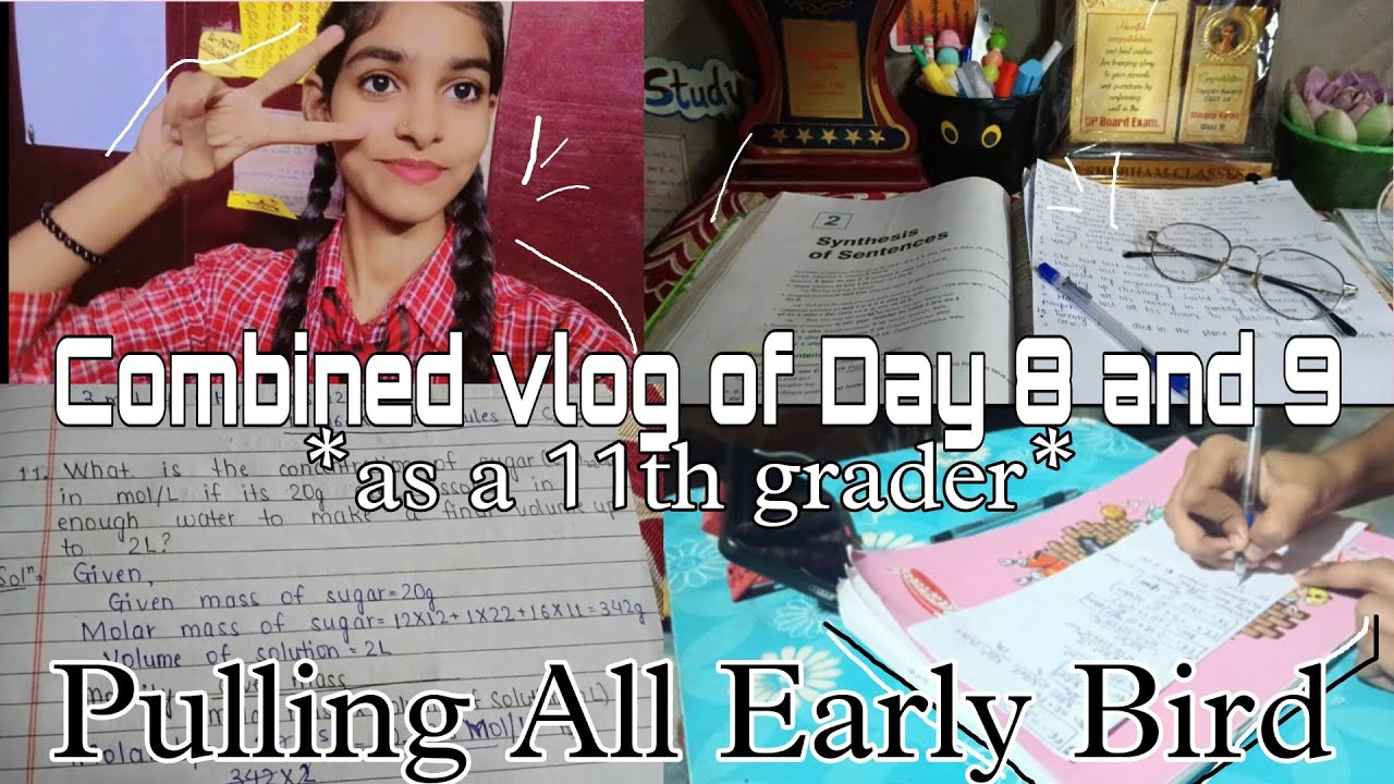 Combined vlog of Day 8 and 9 of 30 days challenge+ Pulling all early ...