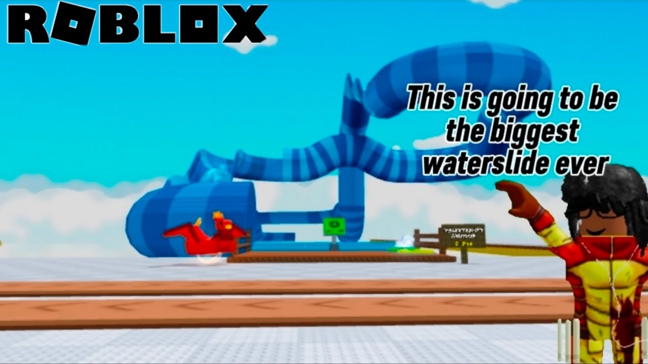 MAKING the BIGGEST and LONGEST WATERSLIDE EVER!