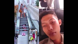 tutorial funny escalator #funny #katebrush #tutorial #shortvideo