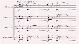 War of The Worlds (The Eve of The War) - Jeff Wayne (Trombone Quartet arrangement)